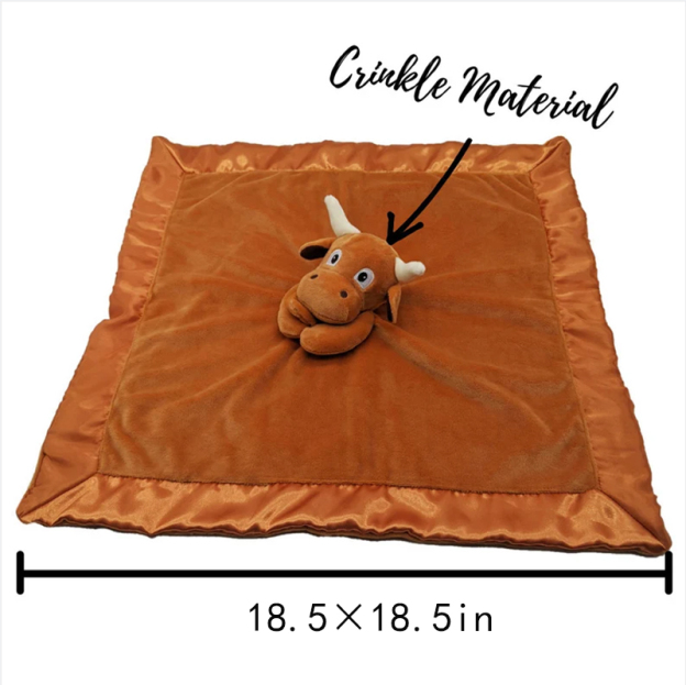 Personalization Baby Rabbit Lovey Security Blanket