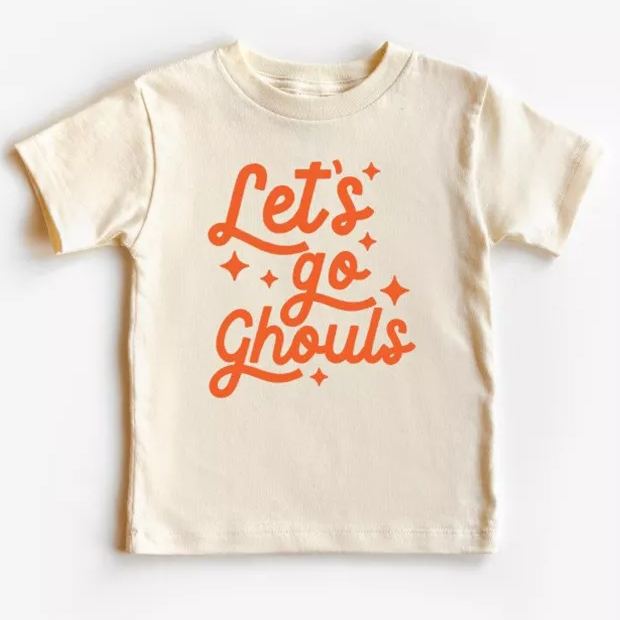 Let's Go Ghouls Kids Halloween Shirt