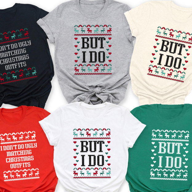 But I Do Christmas Family Matching Shirt