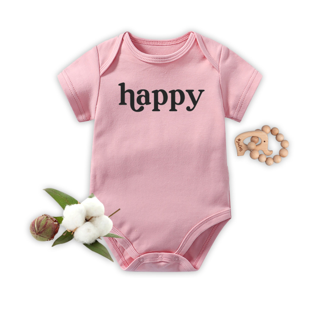 Happy,Baby Bodysuit
