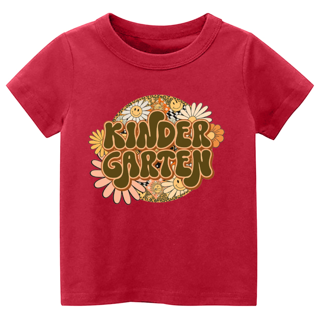 Cute Kindergarten Back To School Kids Shirts