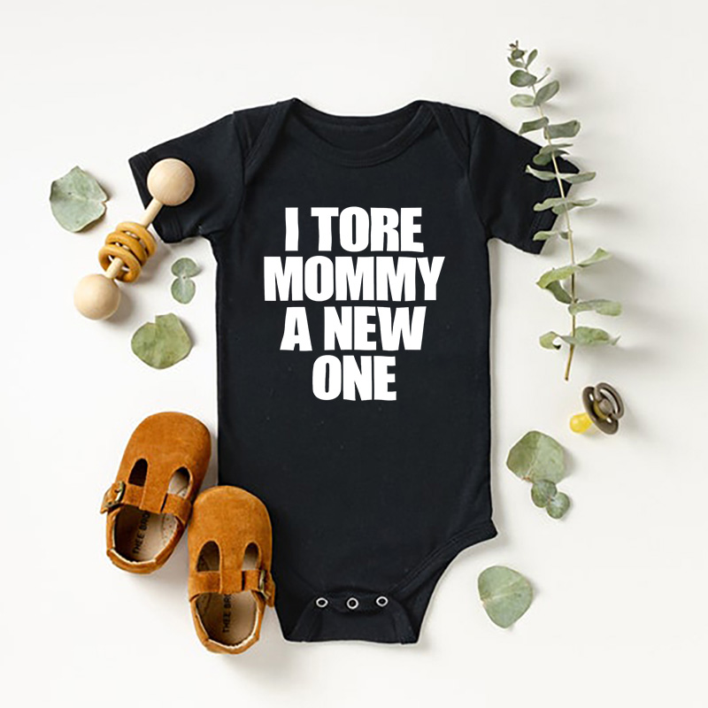 I Tore Mommy A New One Bodysuit For Baby
