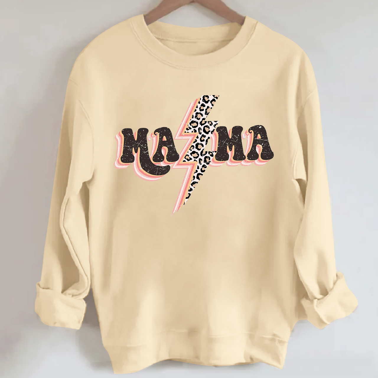 Retro Mama Lighting Vintage Inspired Sweatshirt