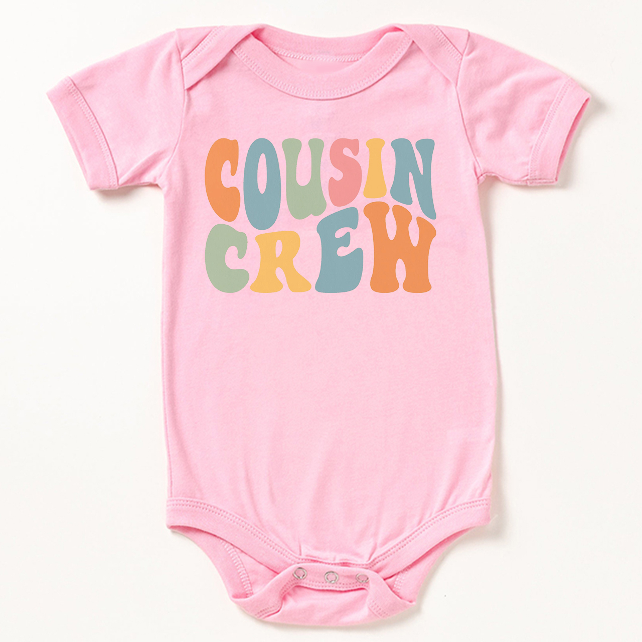 Retro Cousin Crew Bodysuit For Baby
