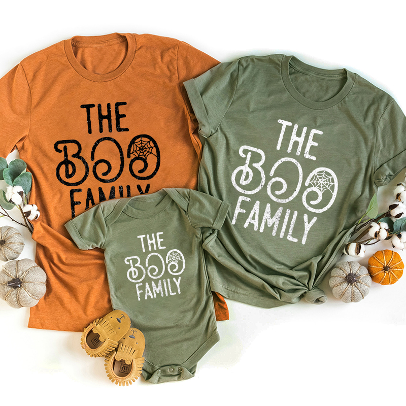 The Boo Family-Matching Halloween Shirts