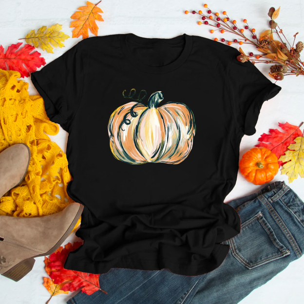 Cute Fall Pumpkin Autumn Shirt