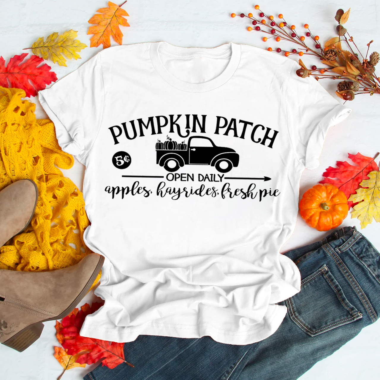 Pumpkin Patch Shirt For Her