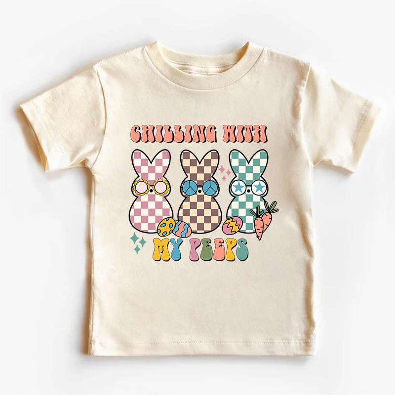 Chilling With My Peeps Kids T-Shirt