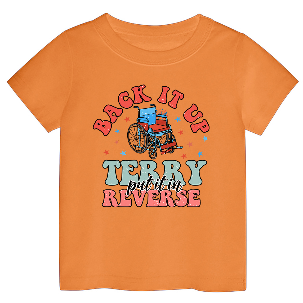 Back In UP Pew Independence Day Toddler Tees