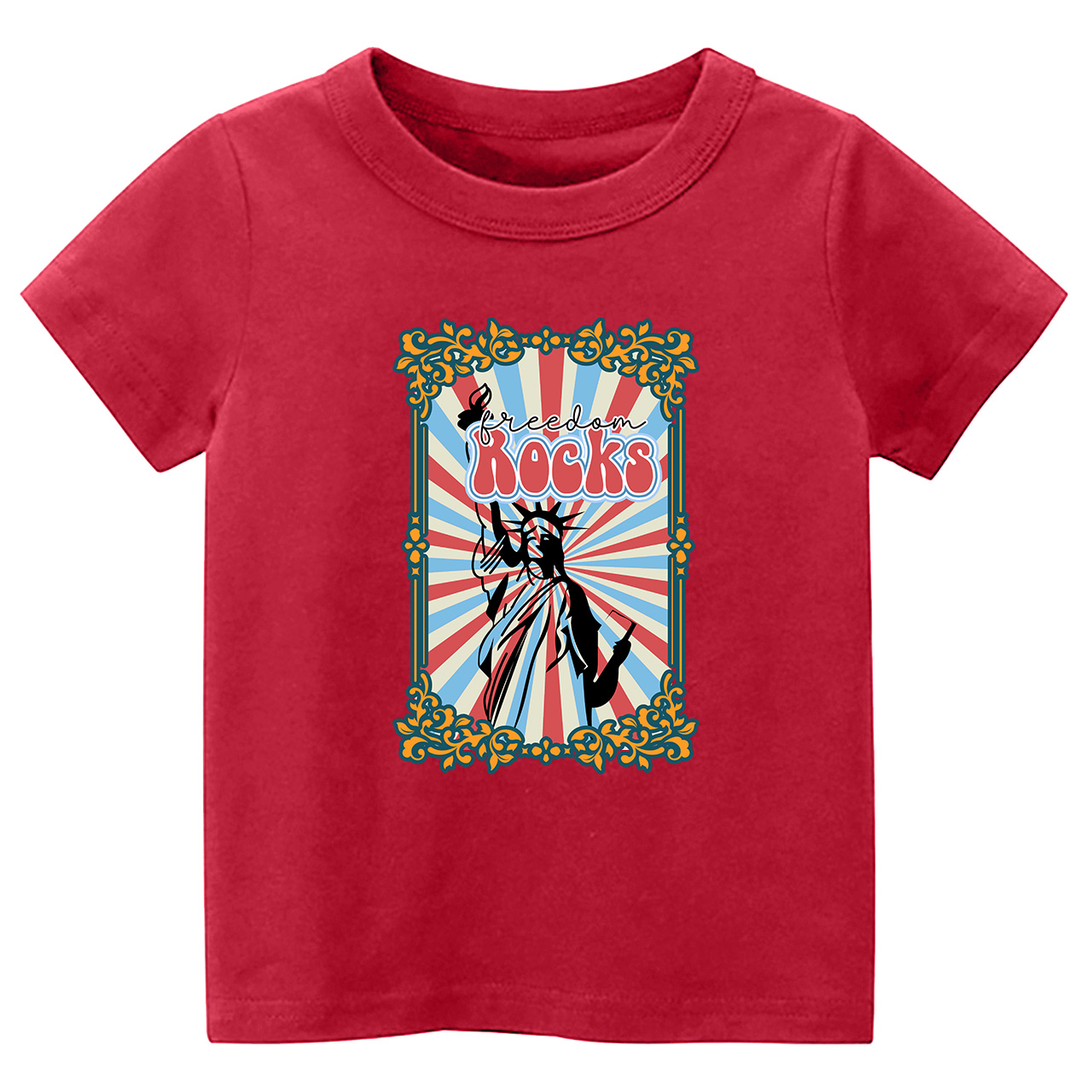 Freedom Rocks Independence Day Toddler Tees
