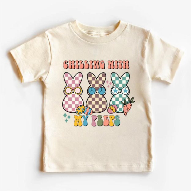 Chilling With My Peeps Kids T-Shirt