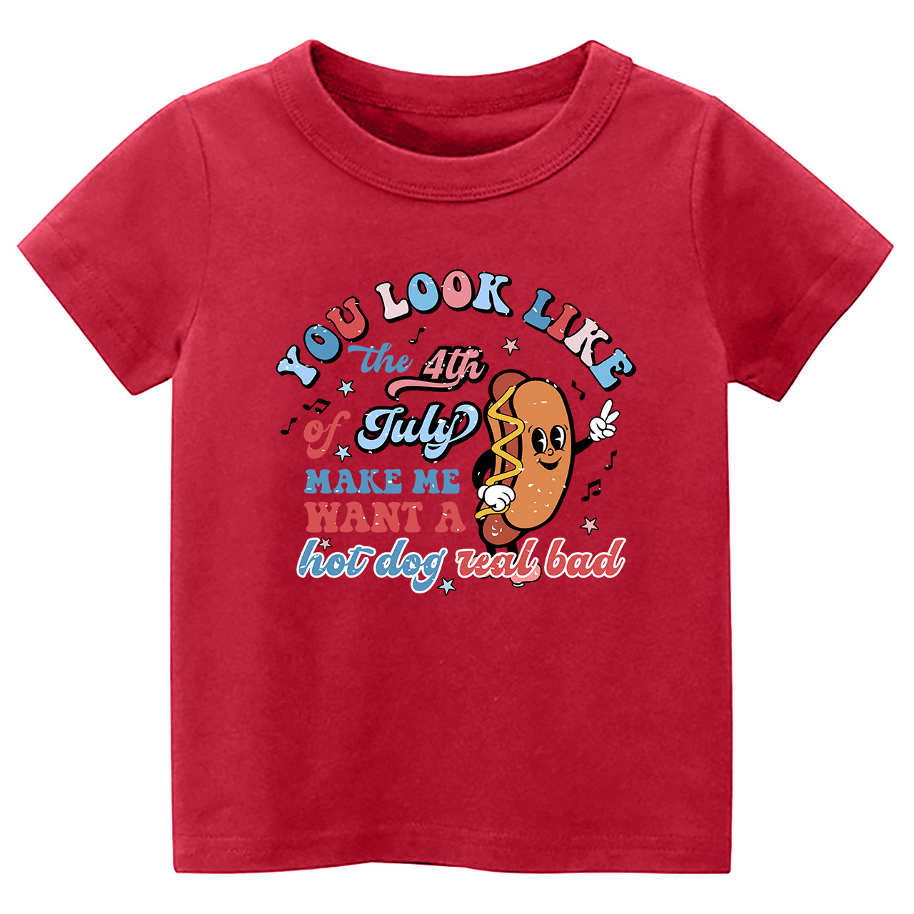 You Look Like The 4 Of July Toddler Tees