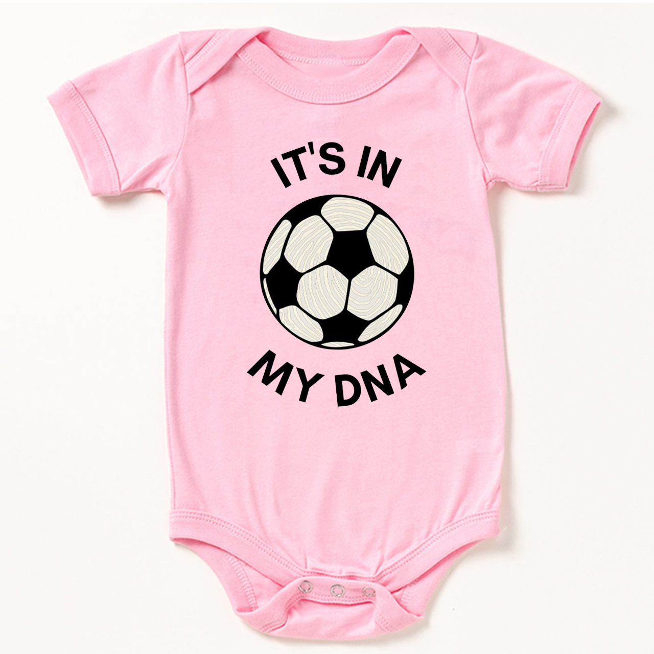 It's In My DNA Soccer Ball Baby Bodysuit