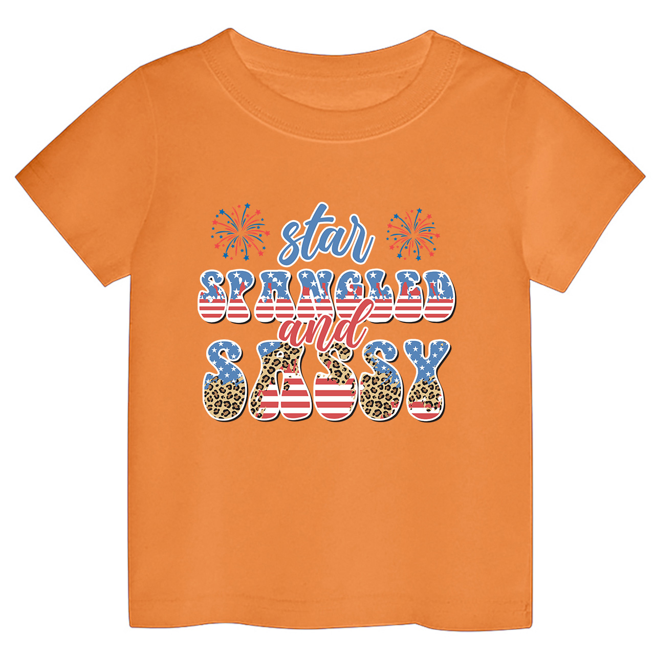 Star Spangled And Sassy Retro Toddler Tees