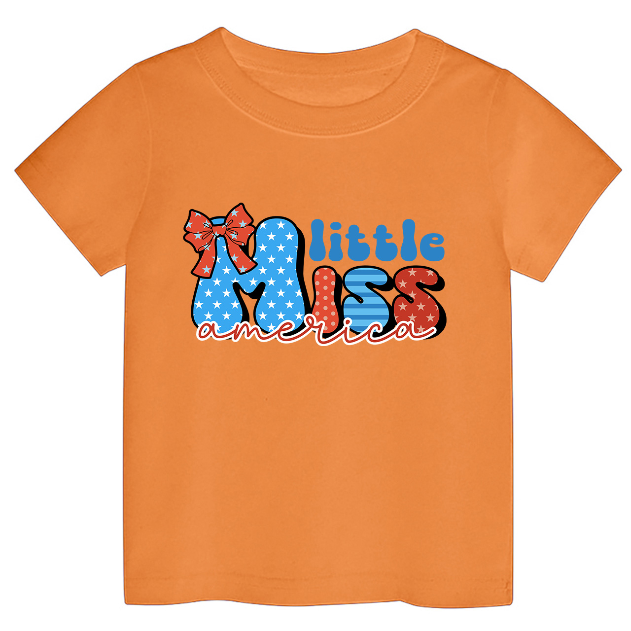 Little Miss America Retro Toddler Tees