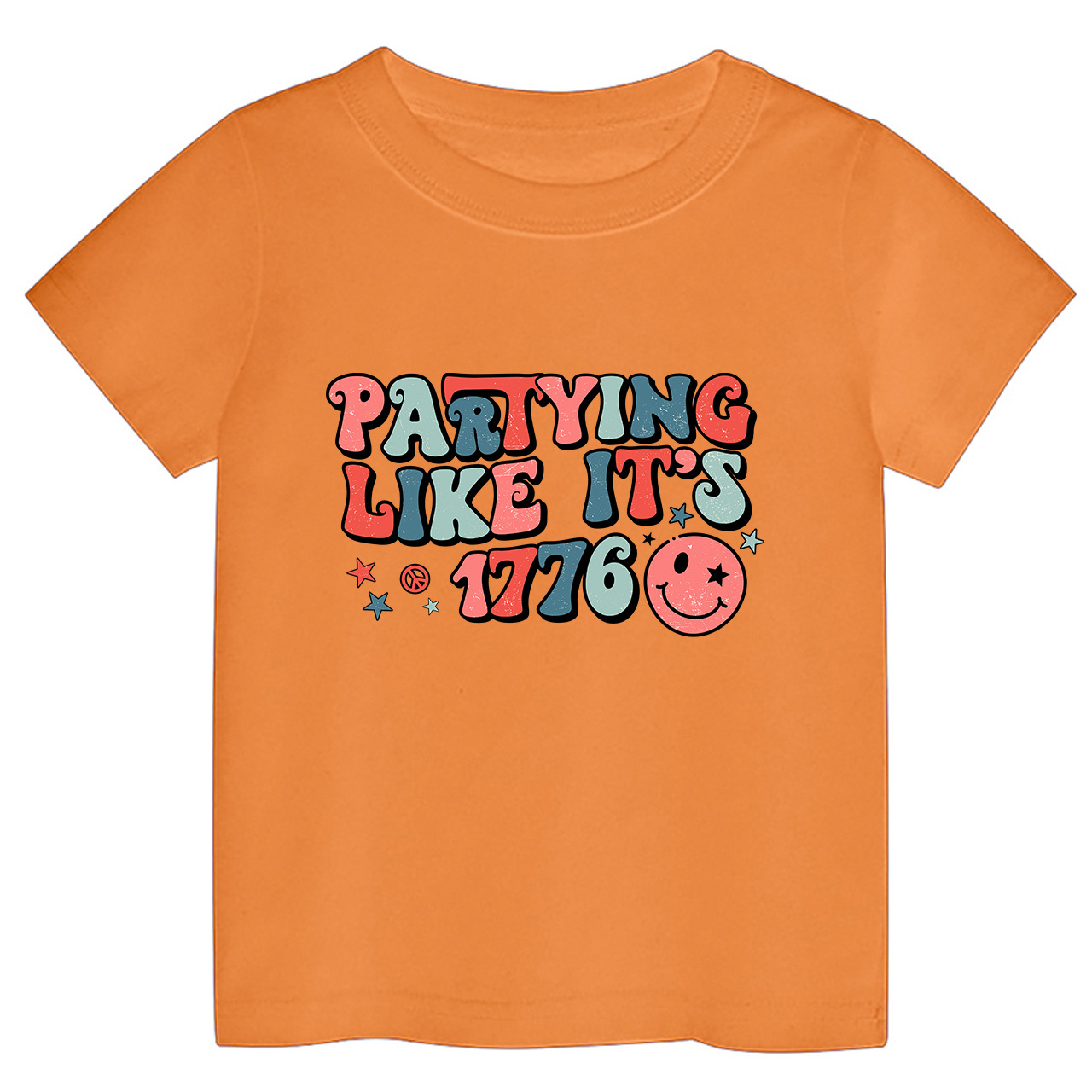 Partying Like It's 1776 Retro Toddler Tees