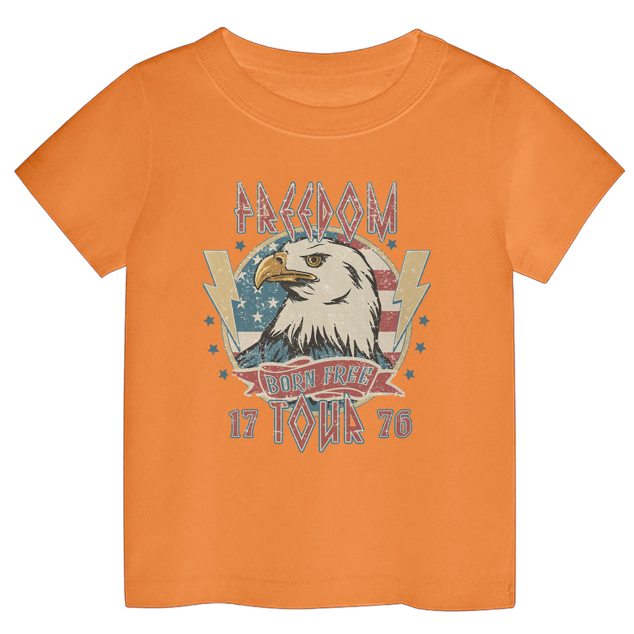 Freedom Born Free 1776 Tour Toddler Tees