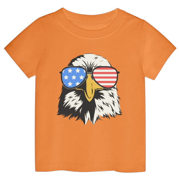 Patriotic 4th Of July Eagle Toddler Tees