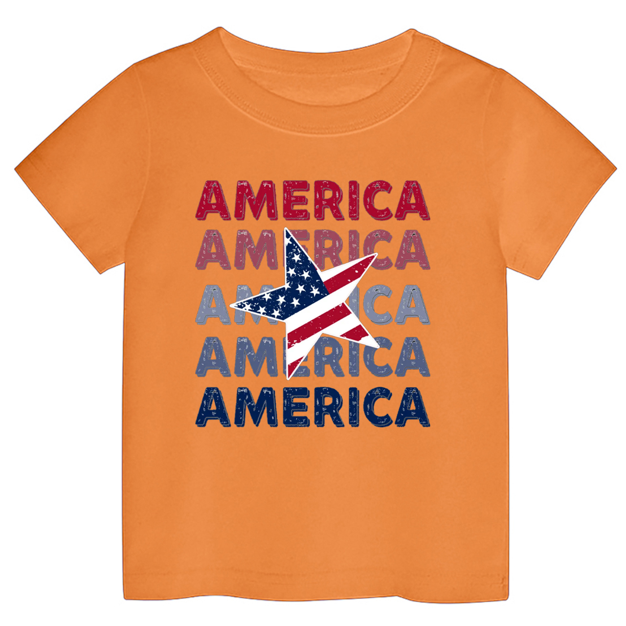 Retro 4th Of July America Shirts For Kids