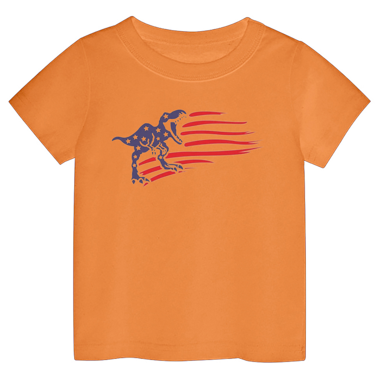 Patriotic Dinosaur Toddler Tees