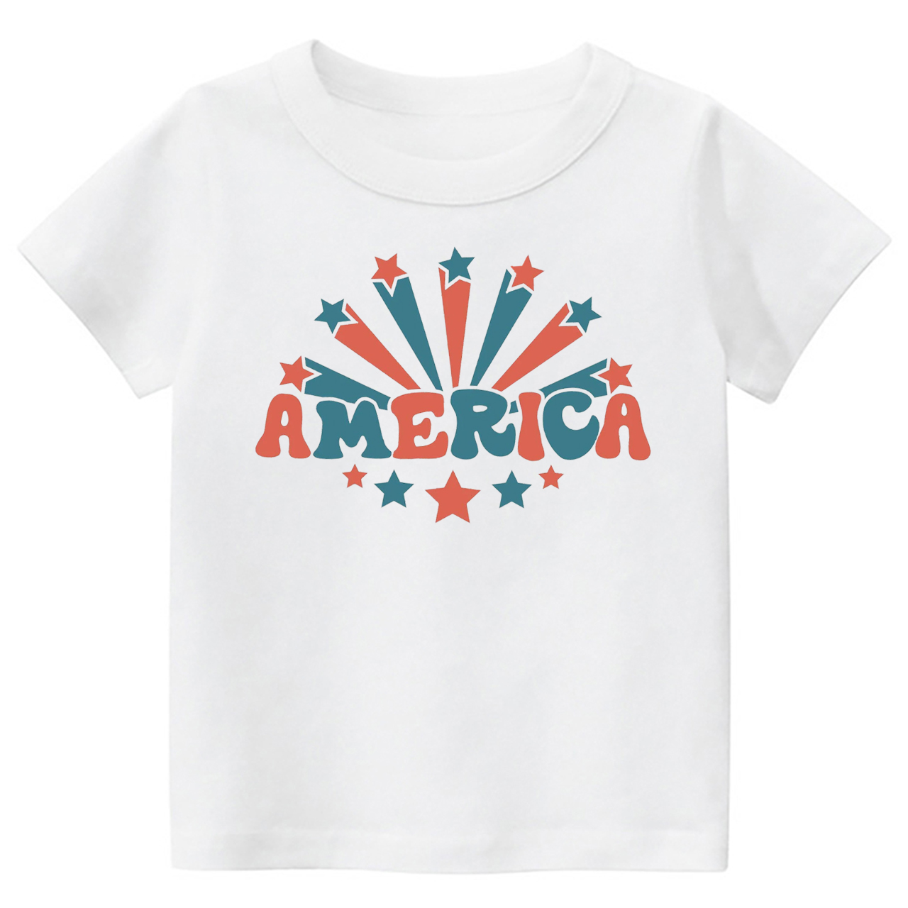 America Star 4th Of July Toddler Tees