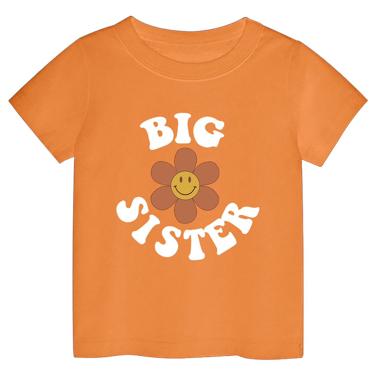 Big Sister Cute Vintage Toddler Shirt