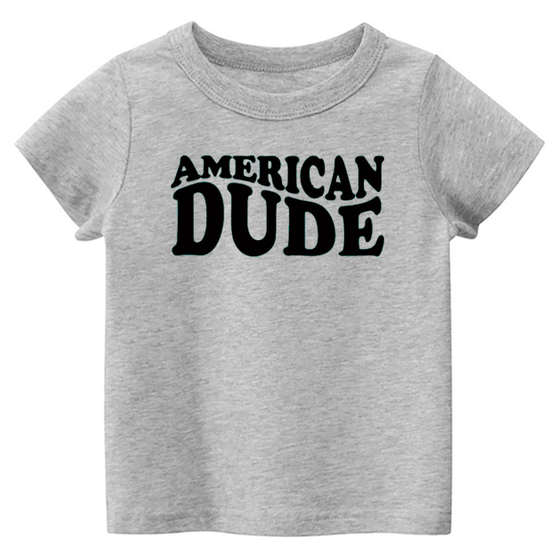 American Dude Memorial Day Toddler Tees