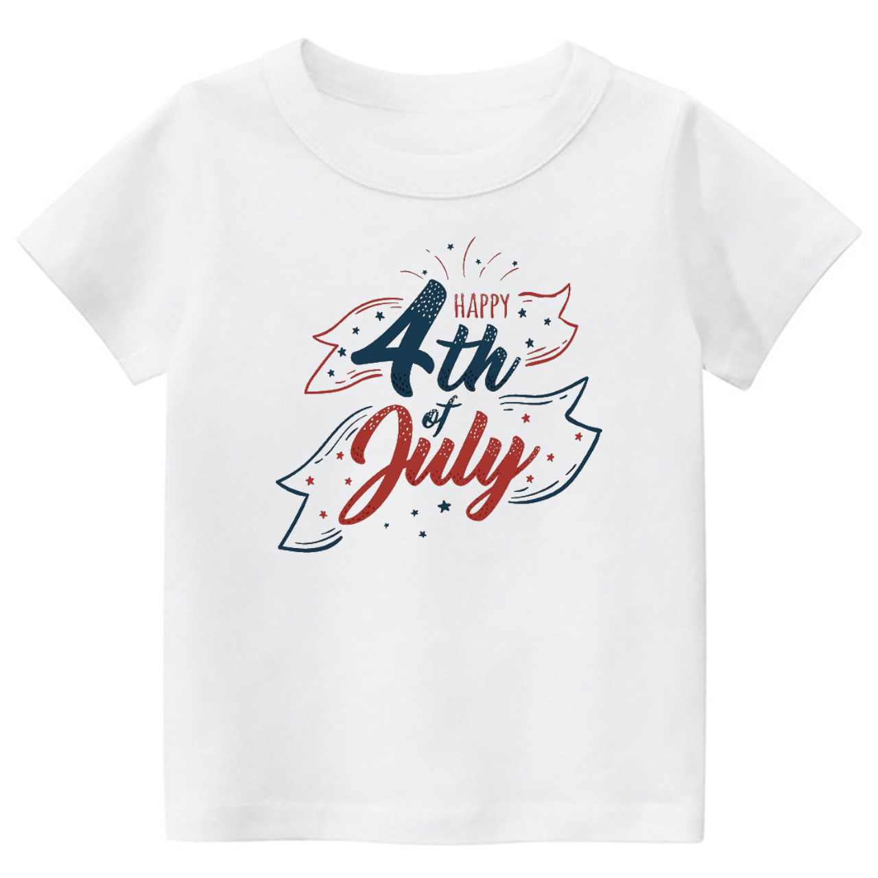 Happy 4th Of July Day Toddler Tees