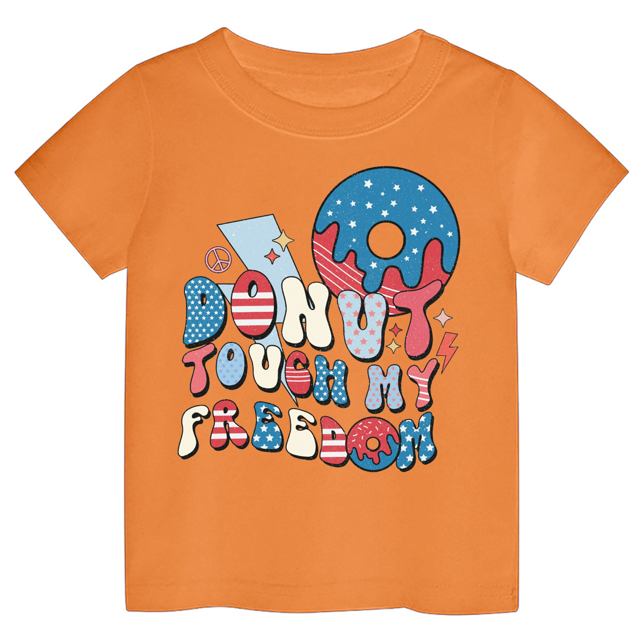 Donut Touch My Freedom Toddler Tee