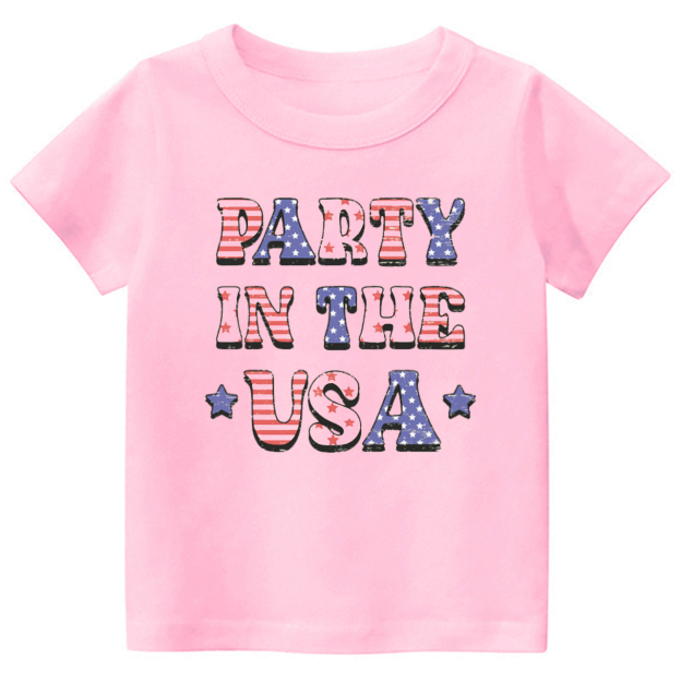 Party In The USA Independence Day Toddler Shirt