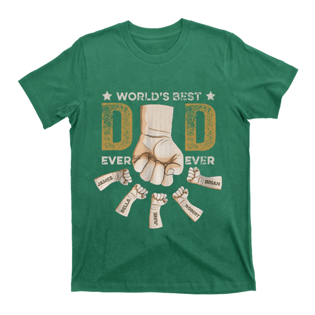 Best Dad Ever Ever PersonzalFather Funny Shirt
