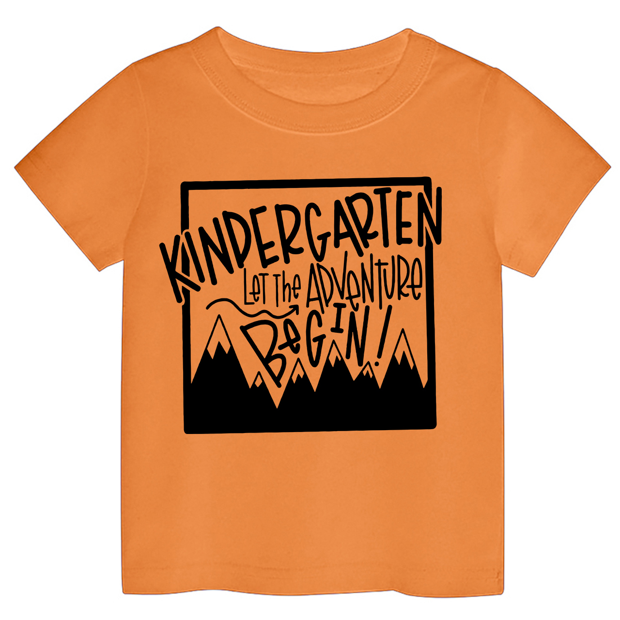 Kindergarten Let The Adventures Begin Back To School Toddler Shirts