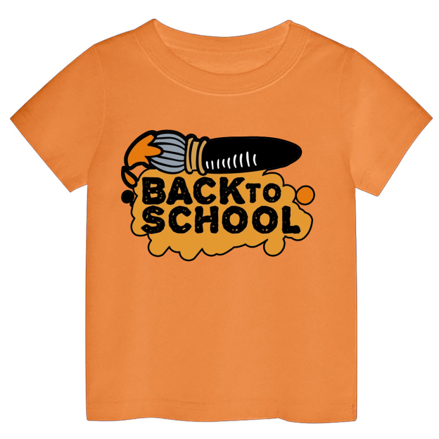 Back to School Pen And Ink Design Kids Shirts