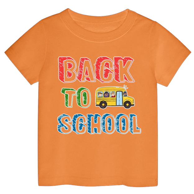 Get On The School Bus Back to School Kids Shirts
