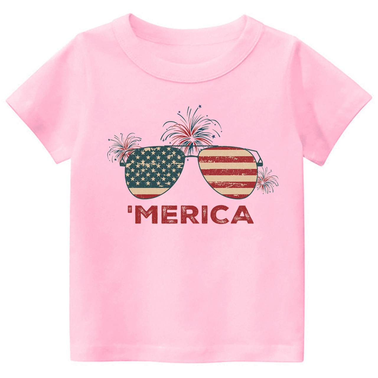 Fourth Of July 'Merica Toddler Shirt