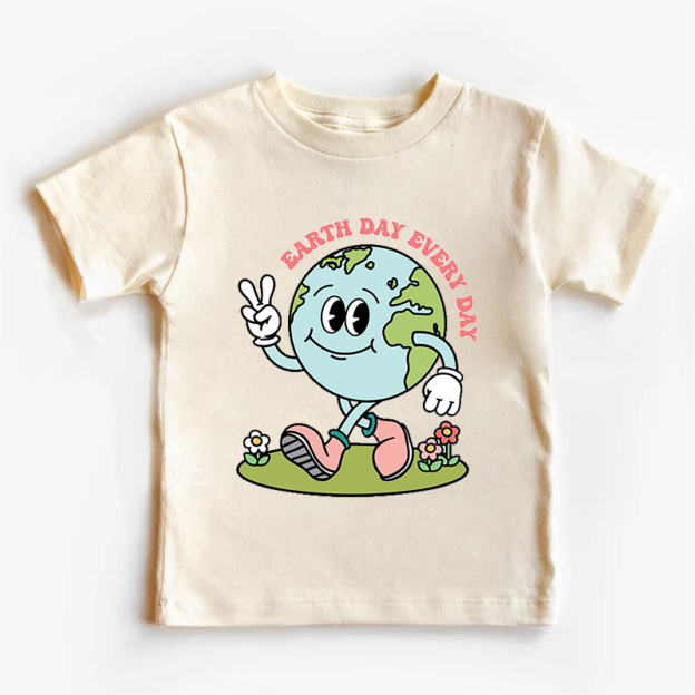 Earth Day Every Day Yeah Toddler Shirt