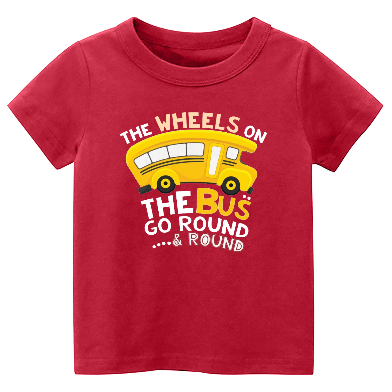 The WHEELS On The BUS Kids Shirt