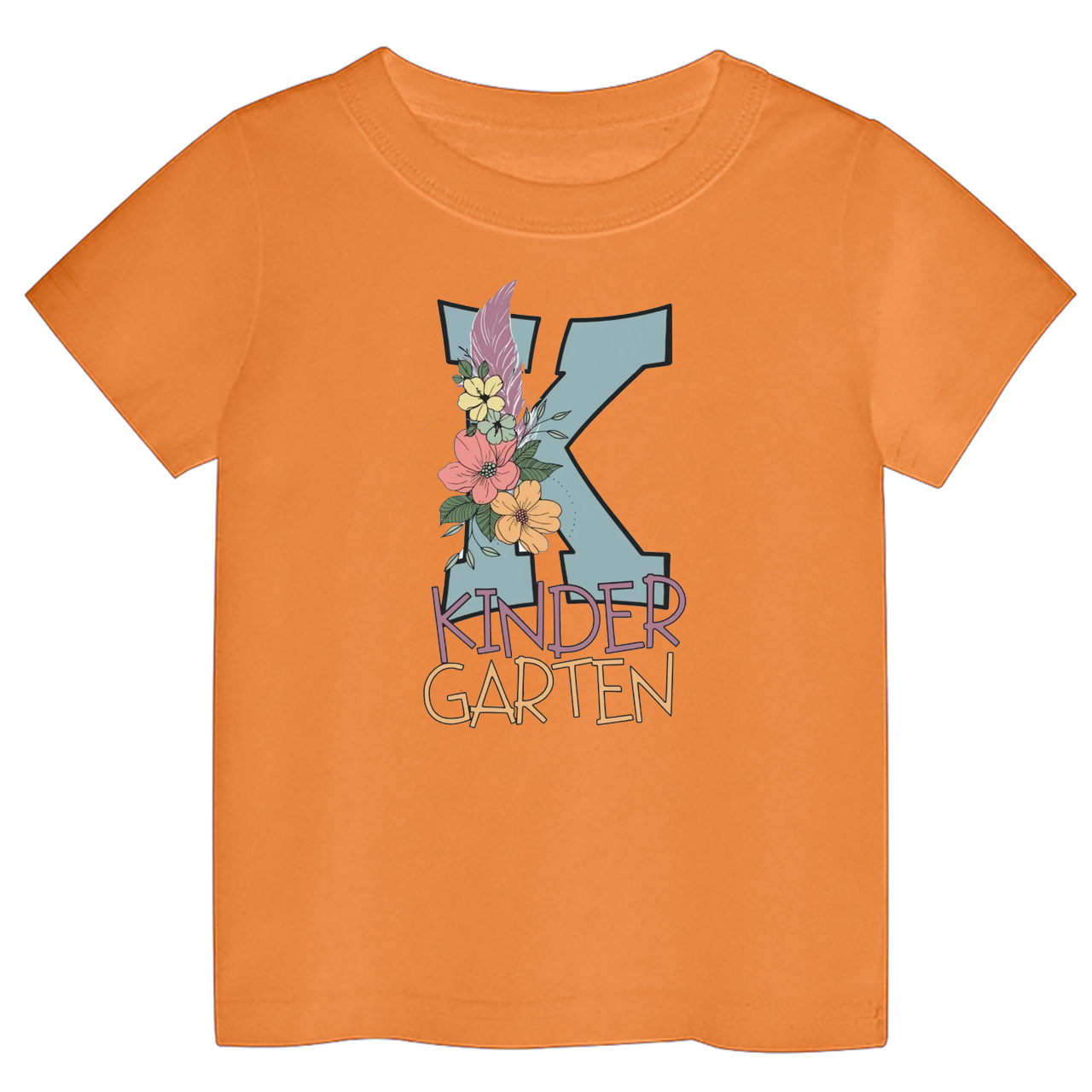 Natural Kindergarten Shirts For School Kids