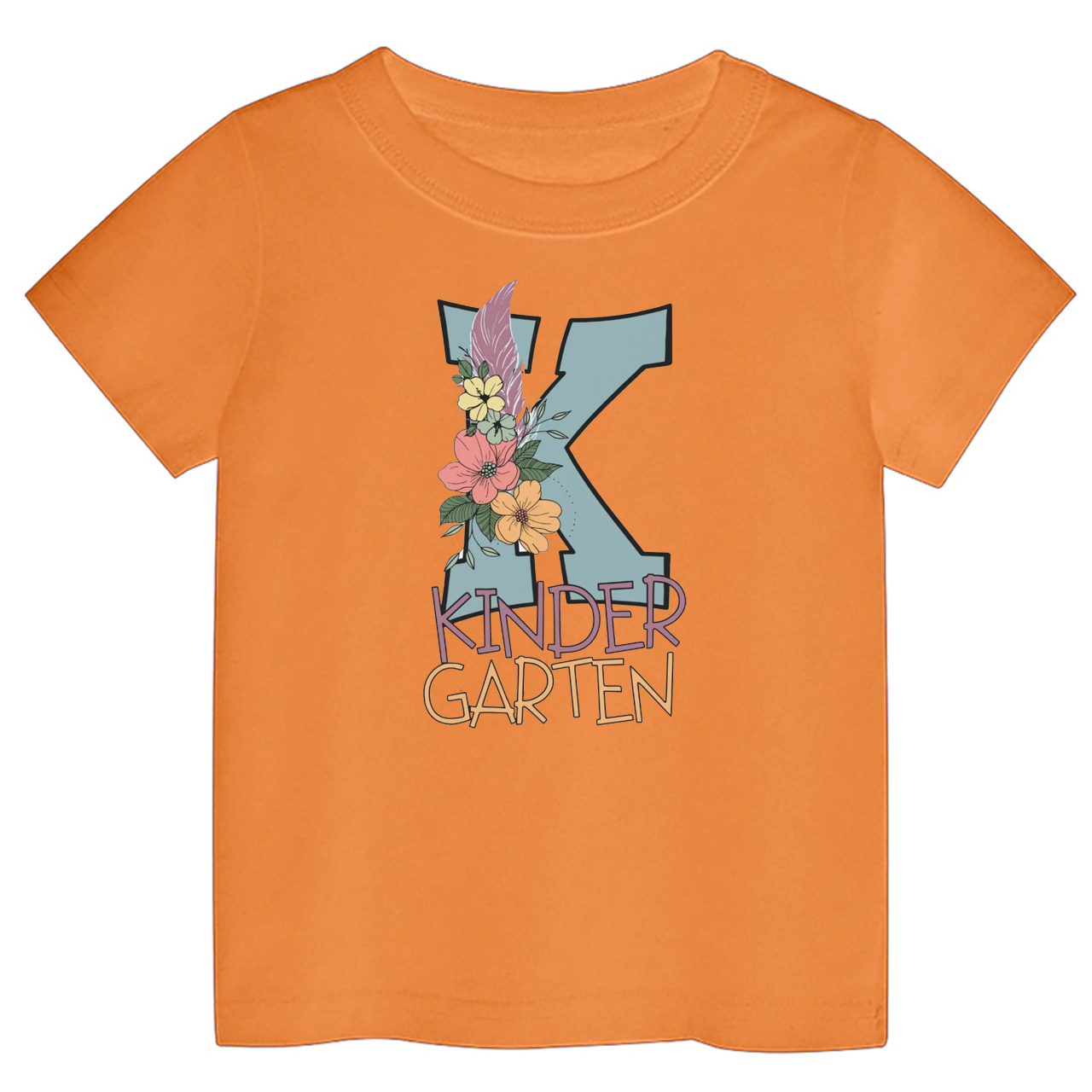 Natural Kindergarten Shirts For School Kids