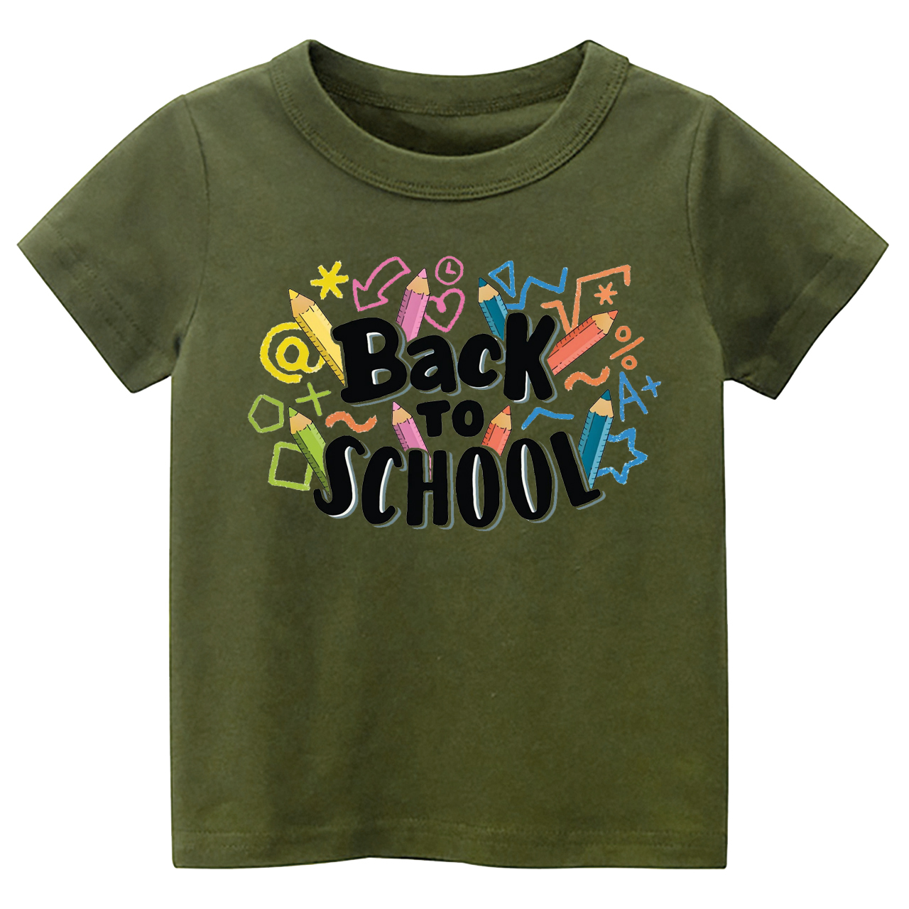 Back To School Crayons Shirts For School Kids