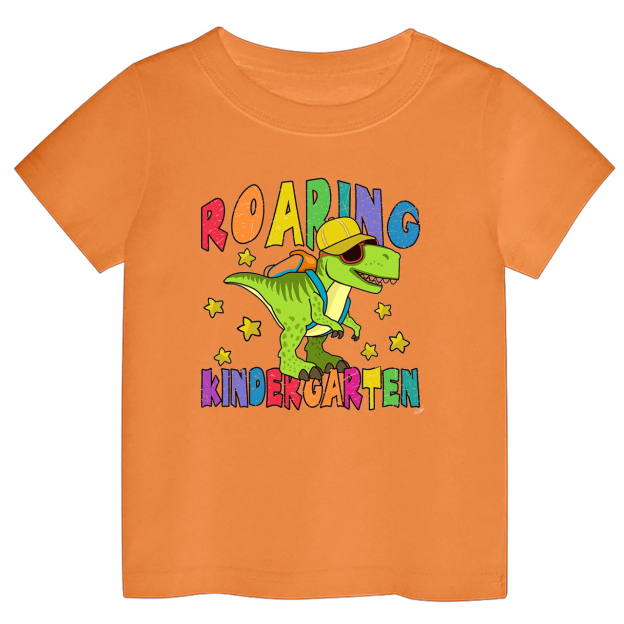 Roaring Kindergarten Dinosaur Kids Shirts