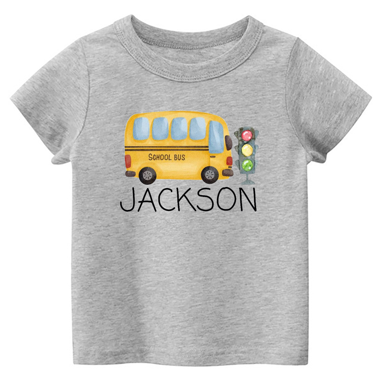 Personalized Bus Back To School Kids Shirts