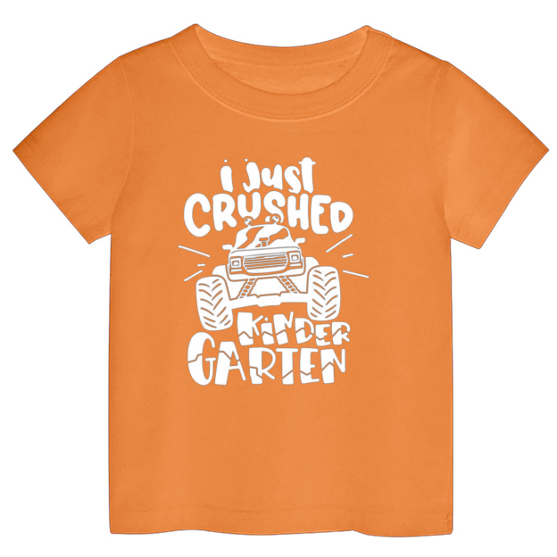 I Crushed Kindergarten Back To School Kids Shirts