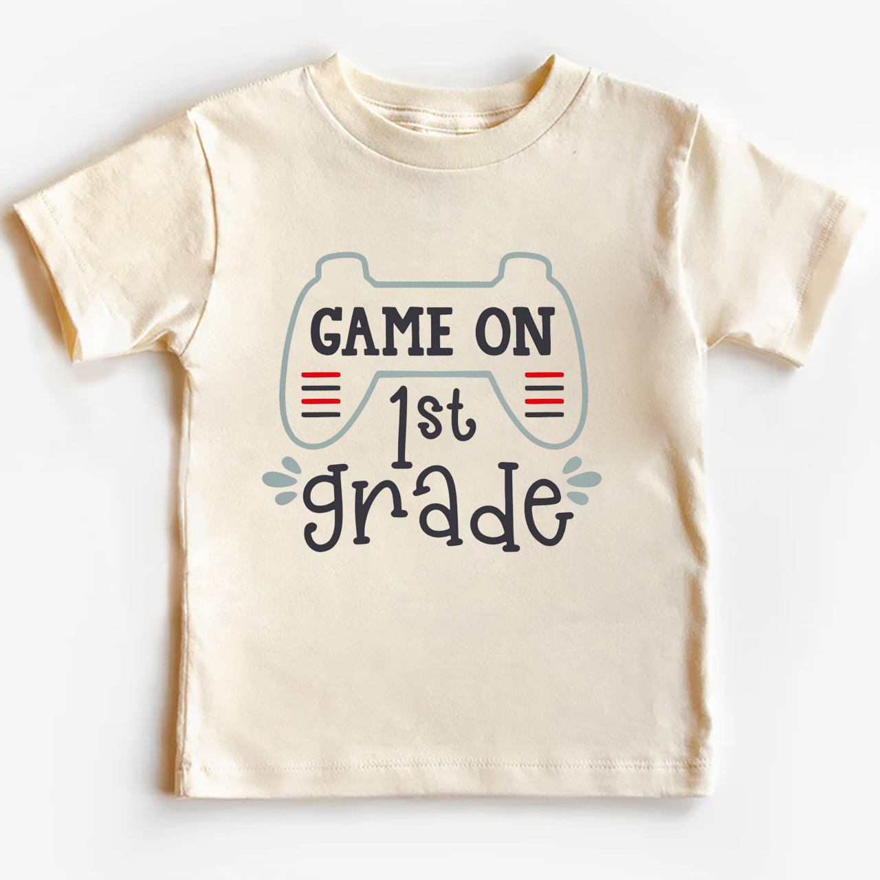 Personalized Game On XX Grade Kids Shirts