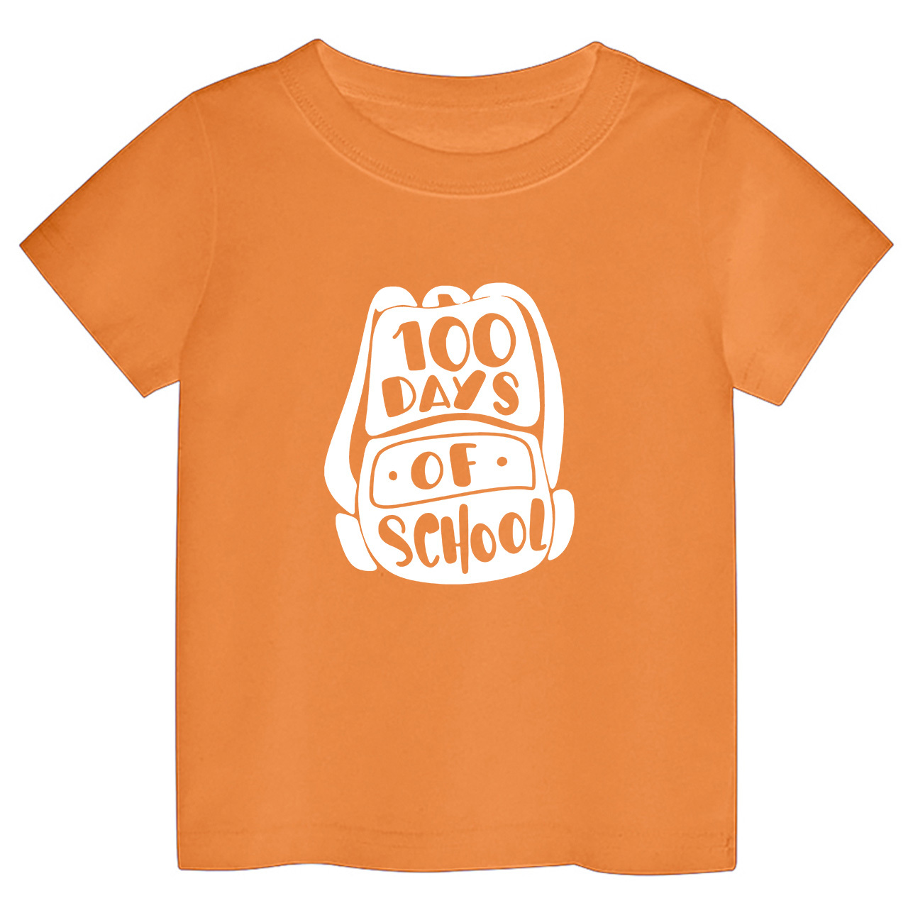 100 Days of School Backpack Kids T-shirts