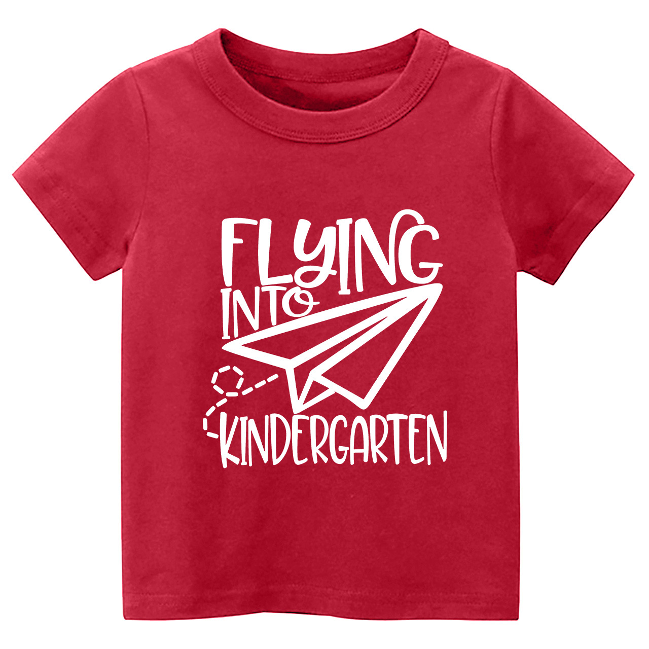 Flying Into Kindergarten School Kids T-shirts