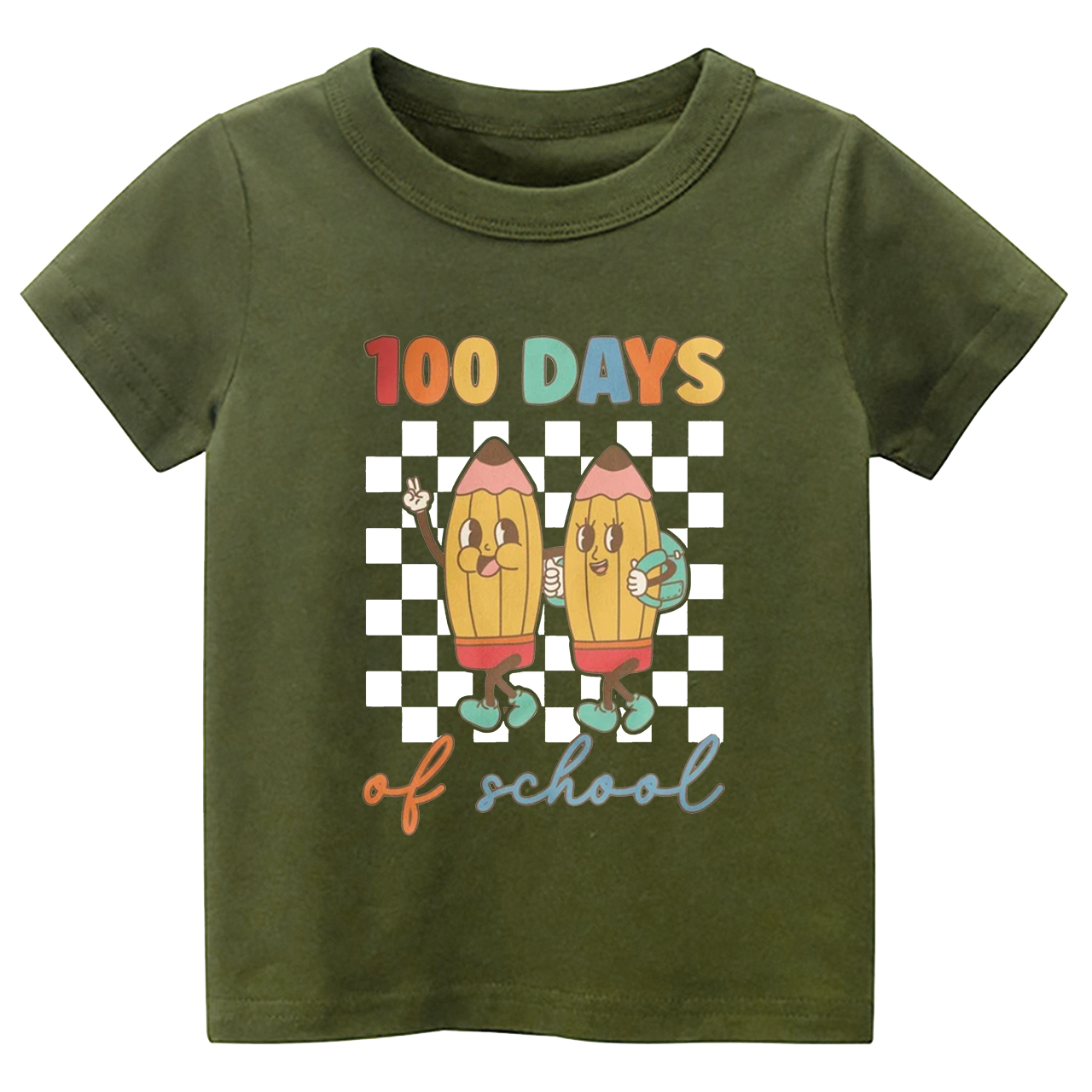 100 Days Of School Back To School Kids T-shirts