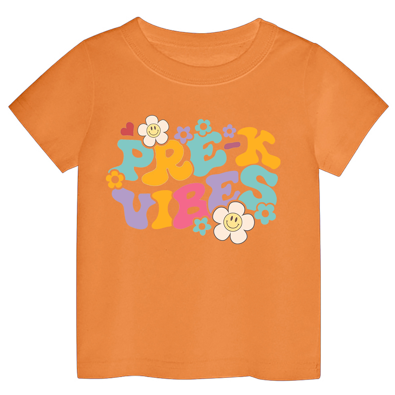 Retro PRE-K Vibes Back To School Shirt For Kids
