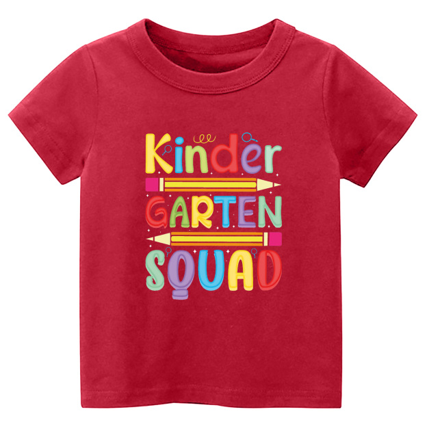 Kindergarten Squad Shirts For Kids