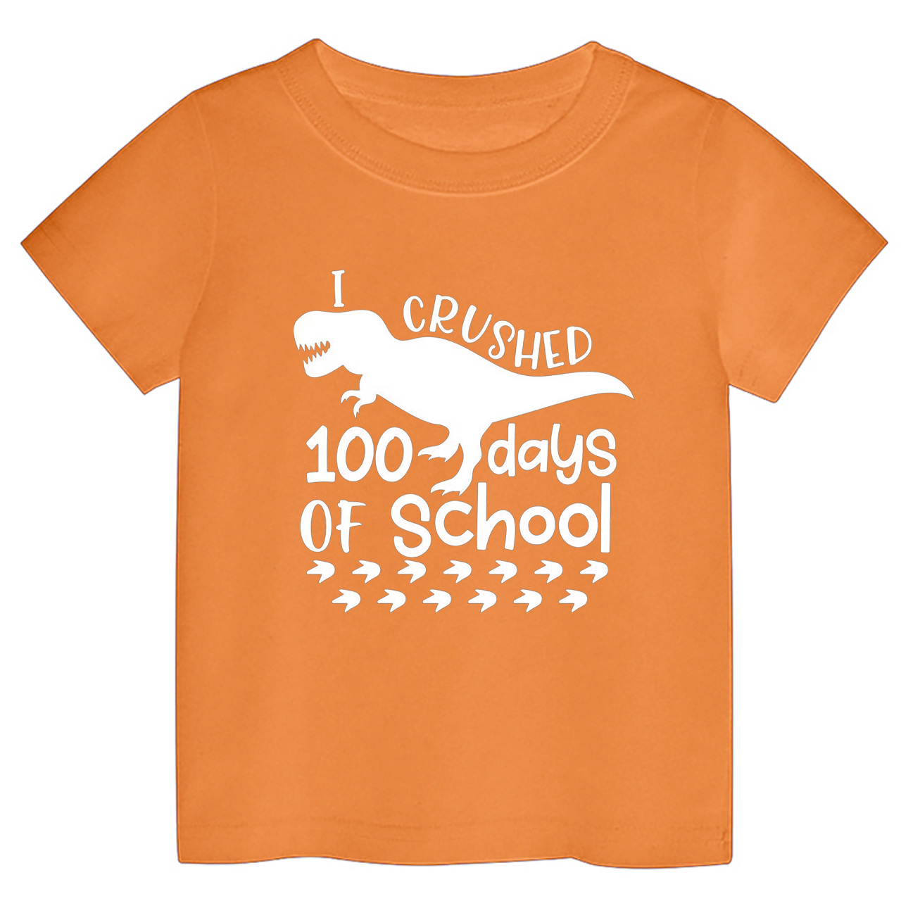 Dinosaur 100 Days Of School Celebration Shirts